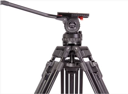 V150 TYSTVideo koolstofvezel statief voor video/film/filmopnames 0-15 kg PTZ lagerbereik