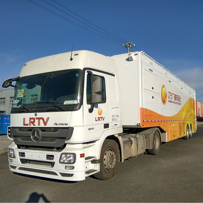 Aanpassing OBV Outdoor Van voor TV Station Broadcast Company Breaking News Broadcasting