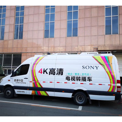 Aanpassing OBV Outdoor Van voor TV Station Broadcast Company Breaking News Broadcasting