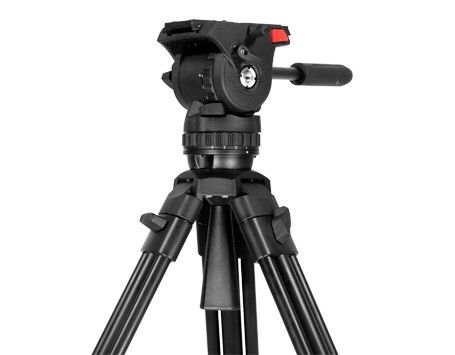 75 mm Bowl Tripod voor professionele camera tillen Hoogte van 780 mm-1700 mm inclusief PTZ
