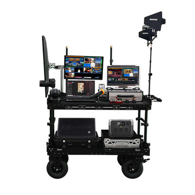 Uitrusting opslag filmopnames Studio kamer kar met uitvouwbare afmetingen 120*60*92cm