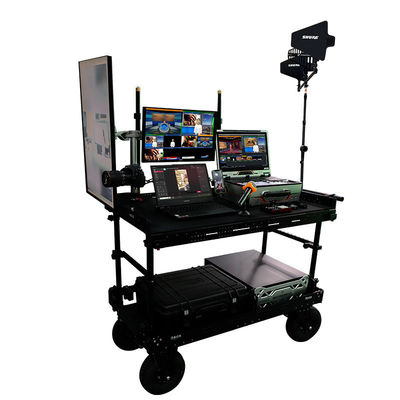 Uitrusting opslag filmopnames Studio kamer kar met uitvouwbare afmetingen 120*60*92cm