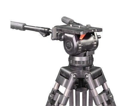 Standaard zachte tas V150 TYSTVideo Professionele koolstofvezel statief voor videoproductie