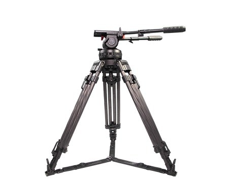 V600 Professionele camera Teleprompter Carbon Fiber Tripod Draagtas voor videoopnames