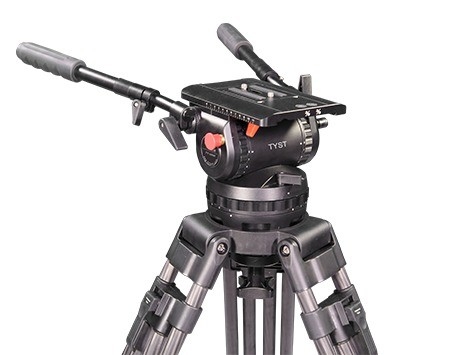 V600 Professionele camera Teleprompter Carbon Fiber Tripod Draagtas voor videoopnames