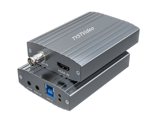 TYSTVideo HDMl SDI naar USB Portable Wlndows Hd Video Capture Box Onboard DDR3 1GB DDR3