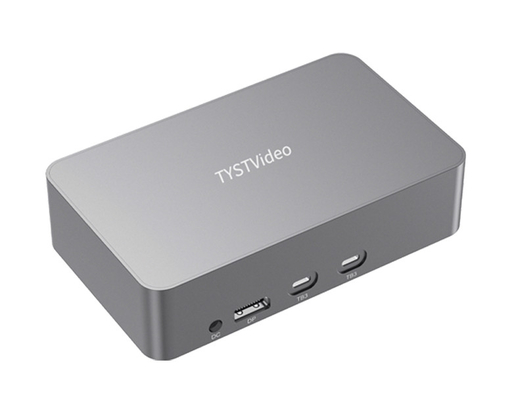TYSTVideo HD Converter Thunderbolt 3 Video Capture Card met 4-kanaals HDMI-invoer