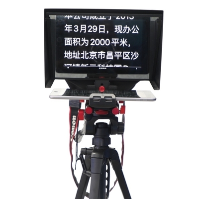 Draagbare Tablet Teleprompter voor Tablet Live Broadcast 7.8kg 7" 11" 13" TY330