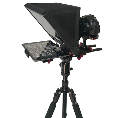 7-13.5 inch Draagbare draadloze afstandsbediening Teleprompter Glas voor tablet