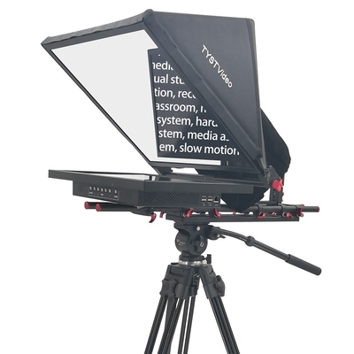 Aanpasbaar lettertype en achtergrondkleuren op 1000nit Monitor Teleprompter voor TV Studio