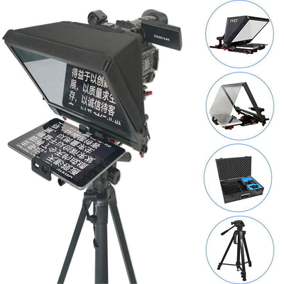7-13 inch Tablet Teleprompter Kit met TYSTVideo Highlight Coating Screen en 8 kg Gewicht