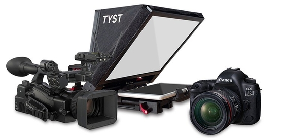 TYSVideo Portable Pad Tablet Teleprompter voor DSLR-camera Teleprompting en fotograferen