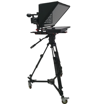 21 inch Teleprompter Vidrio voor het uitzenden van nieuws op camera Type ondersteund systeem Windows 7