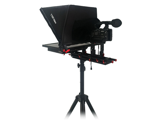 21 inch ingebouwde prompter monitor met draadloze afstandsbediening en gehard glas