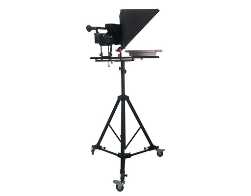 21 inch ingebouwde prompter monitor met draadloze afstandsbediening en gehard glas