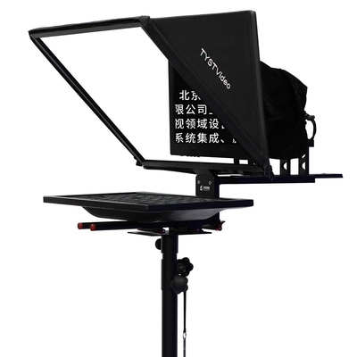 TS200 20 inch Single Screen Tempered Glass Studio TV Broadcasting Prompter met statief