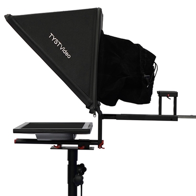 20 inch Beste Teleprompter voor Interview TV Broadcast Equipment Live Sports Zwart