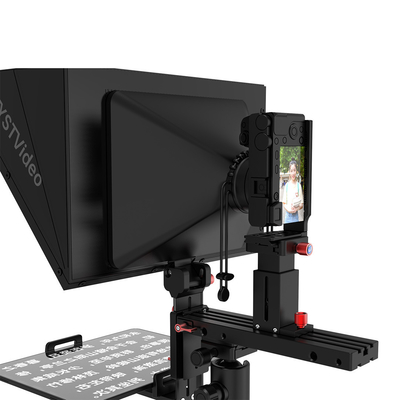 Teleprompter voor mobiele telefoons/tabletten met afstandsbediening van TYST