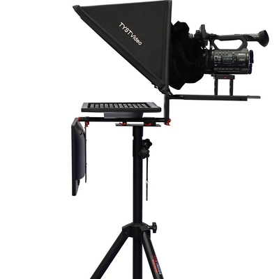 Live sport 20 inch Broadcasting Studio Teleprompter voor speech en persconferentie