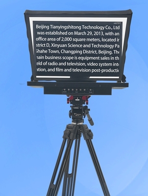 21 inch High Cost Performance Broadcast News Teleprompter met 1000 Nit Monitor Helderheid