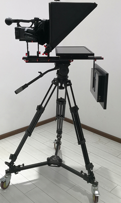 Teleprompter met een hoge transmissiekracht van 24 inch voor TYSTVideo-radio-uitzendingsapparatuur