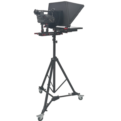 Teleprompter met statief en afstandsbediening 24 inch Single Screen Inbuilt Prompter