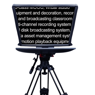 24 inch Studio Teleprompter met 300 nit helderheid en 10-30 voet operatiedistantie