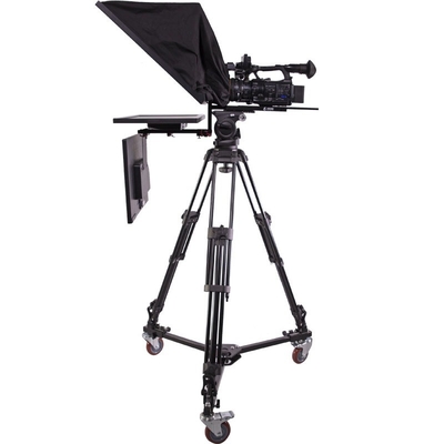 Hoge lichtdoorlatendheid 22 inch Dual Screen Teleprompter voor binnen/buiten op TYSTVideo
