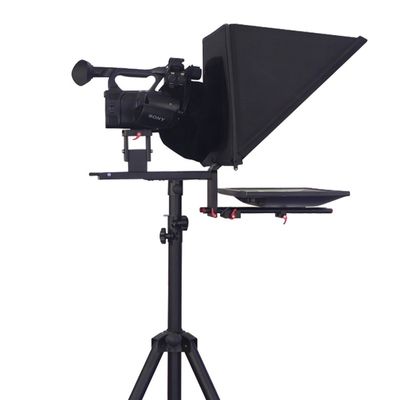 Teleprompter voor TV-uitrusting