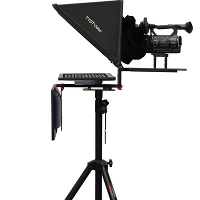 TYSTVideo 24 inch groot scherm dubbel scherm stand teleprompter voor studio station