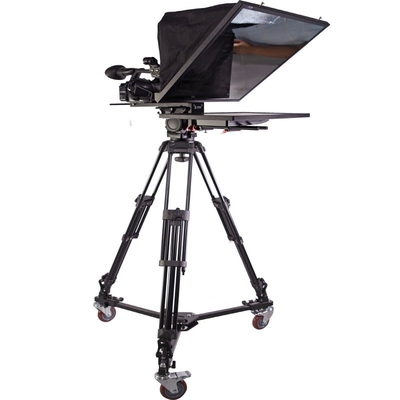 22 inch Speech Broadcasting Studio Teleprompter met Caster Tripod door TYSTVideo