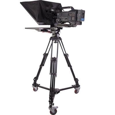 22 inch Speech Broadcasting Studio Teleprompter met Caster Tripod door TYSTVideo
