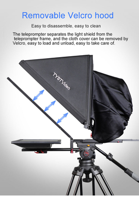 22 inch TYSTVideo Professionele Draagbare TV Live Stream Prompter Studio Teleprompter Video Shooting