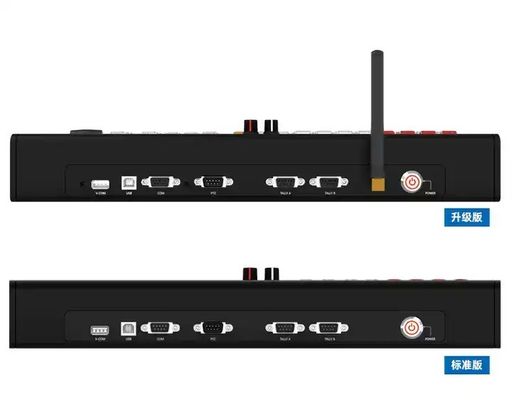 Professionele USB-uitgang Live Streaming Switcher voor uitzending en videoproductie