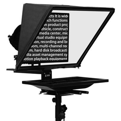 20 inch enkel scherm gehard prompter glas voor nauwkeurige teleprompting en schieten