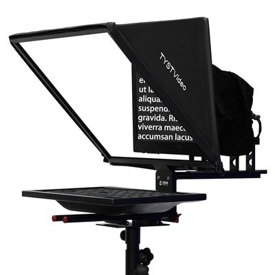20 inch enkel scherm gehard prompter glas voor nauwkeurige teleprompting en schieten
