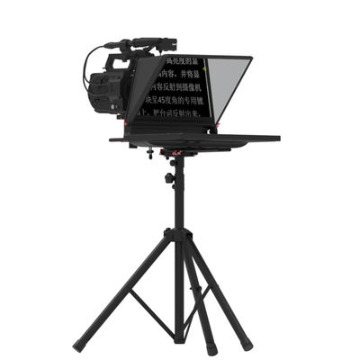 24 inch Zwarte TYSTvideo Professionele Broadcasting Gradecast Teleprompter voor Live Show