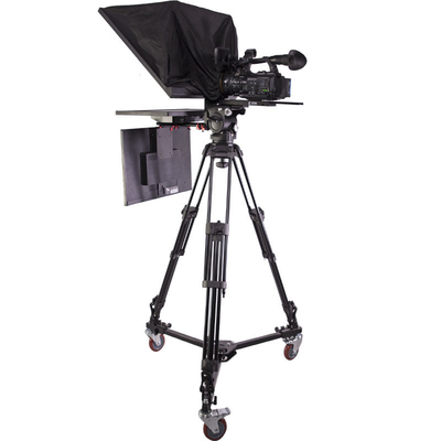 24 inch Studio Dual Monitor Teleprompter voor Speech Live Broadcast OEM