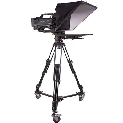 Teleprompter voor televisie en uitzendstudio van 24 inch met 1 set afstandsbediening voor live sport