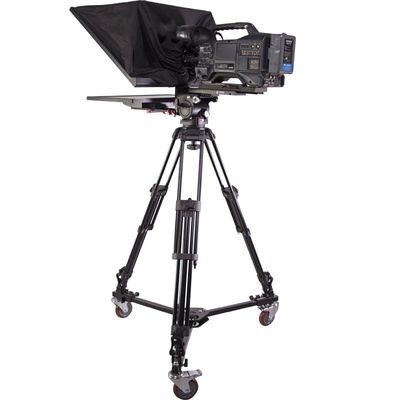 Teleprompter voor televisie en uitzendstudio van 24 inch met 1 set afstandsbediening voor live sport