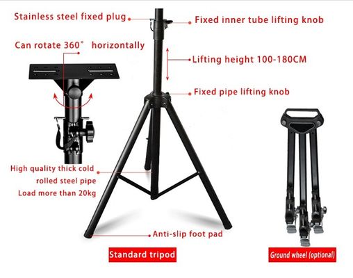 Teleprompteren en schieten makkelijk Studio Teleprompter met zelfcontroleerbare spiegel