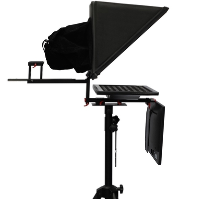 TS2200 22 inch Dual Screen Speech and Broadcasting Studio Teleprompter voor Laptop