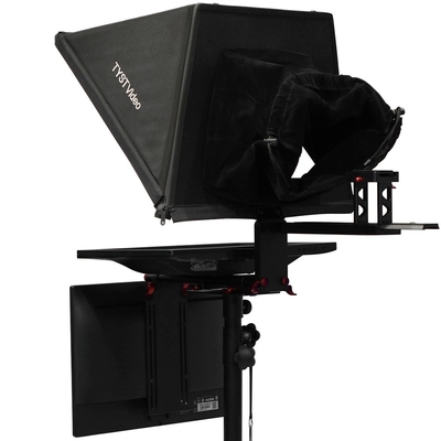 TS2200 22 inch Dual Screen Speech and Broadcasting Studio Teleprompter voor Laptop