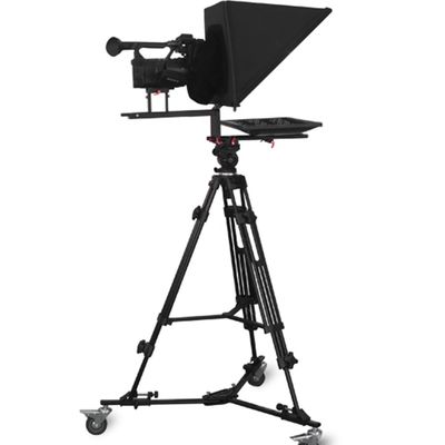 TYSTvideo 24 inch High Brightness Autocue Camera Teleprompter voor Black News Broadcasting