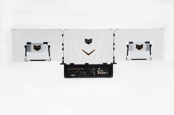 Live Streaming All-in-One Machine met ingebouwde 12 kanaalschakelaar en 17,3" monitor