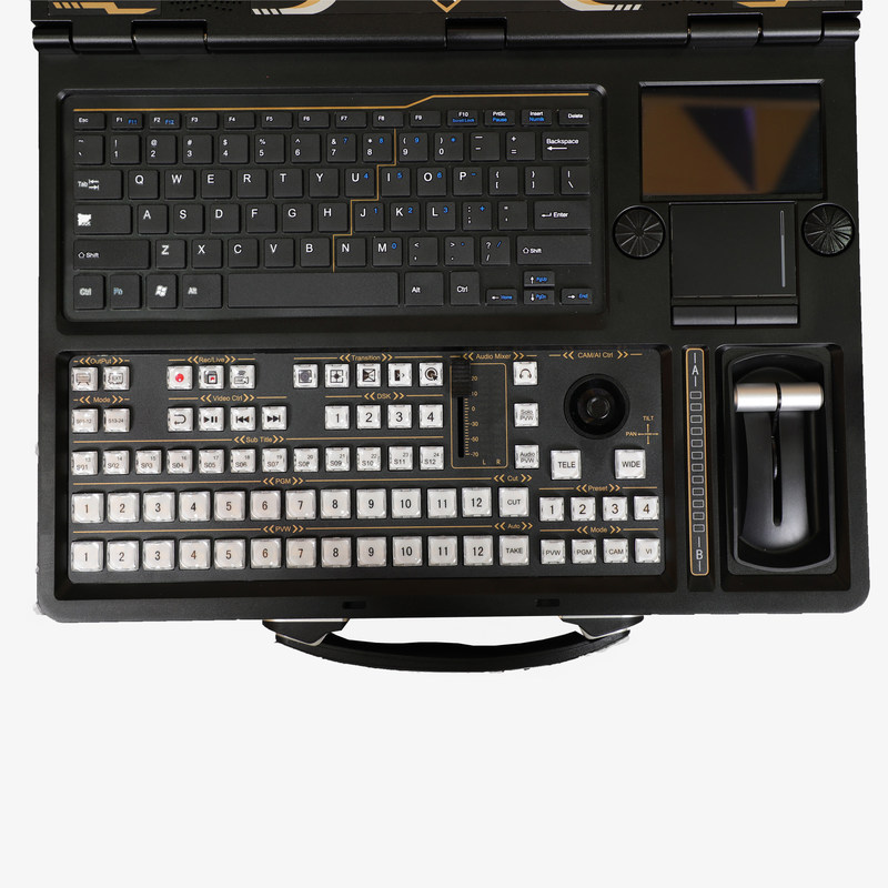 Verbeter uw live streaming met TYSTVideo's All-in-One Broadcasting Machine en VMIX