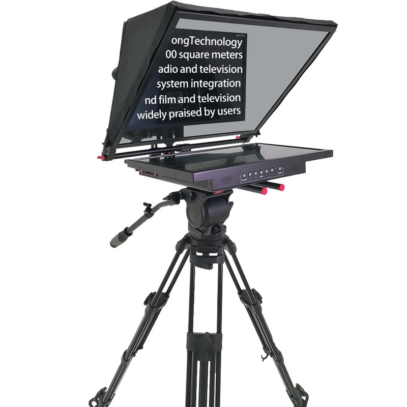 Aanpasbaar lettertype en achtergrondkleuren op 1000nit Monitor Teleprompter voor TV Studio