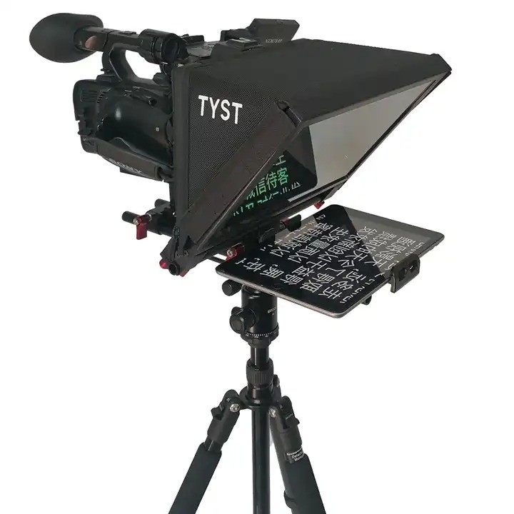 2-20 voet Operatieve afstand Draagbare Teleprompter voor Android of iPad Broadcast