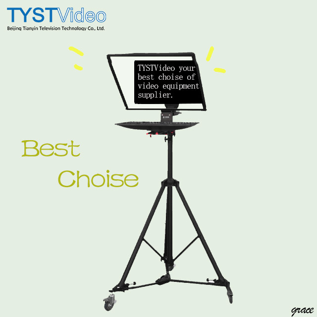 19 en 20 inch Live Sports Teleprompter met zelf-test Monitor TS-200 10-30 Feet Tystvideo