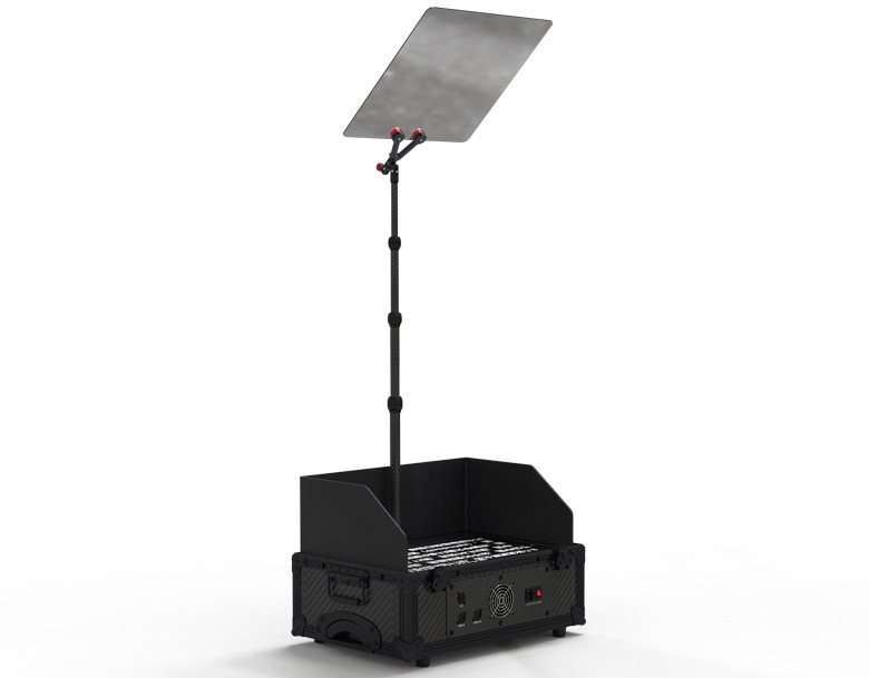 Verstelbare glashoogte 22 inch Teleprompter voor tv-videoconferenties en live-evenementen